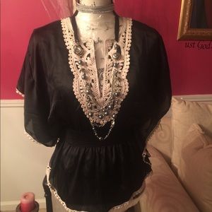 Women’s Black Blouse